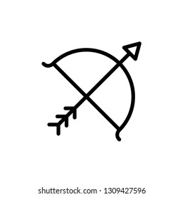 Arrow icon special for Valentines Day.