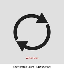 arrow icon,  stock vector illustration flat design