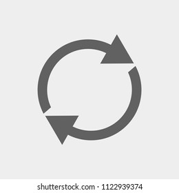 arrow icon,  stock vector illustration flat design