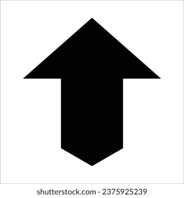 Arrow icon stock vector illustration