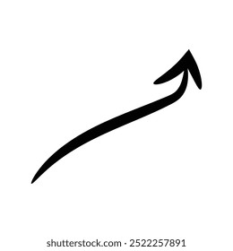 Arrow icon stock vector illustration