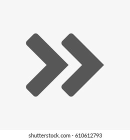 Arrow icon stock vector illustration