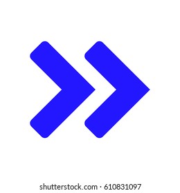 Arrow icon stock vector illustration