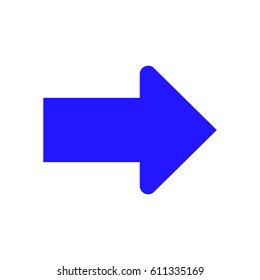 Arrow icon stock vector illustration