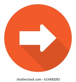 Arrow icon stock vector illustration