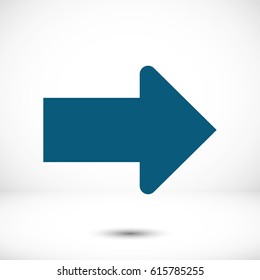Arrow icon stock vector illustration