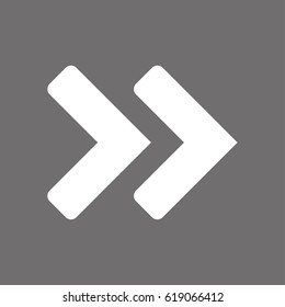Arrow icon stock vector illustration