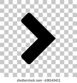 Arrow icon stock vector illustration