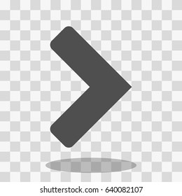 Arrow icon stock vector illustration