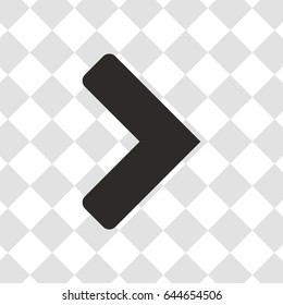 Arrow icon stock vector illustration