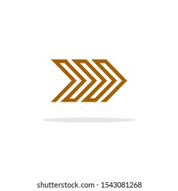 
Arrow Icon Or Symblo. Vector Illustration. Flat Design.
