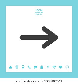 Arrow icon symbol