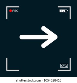 Arrow icon symbol
