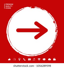 Arrow icon symbol