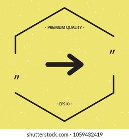 Arrow icon symbol