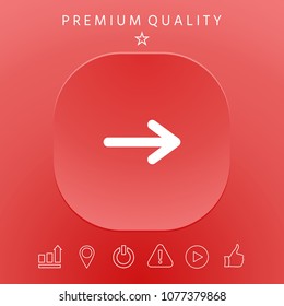 Arrow icon symbol