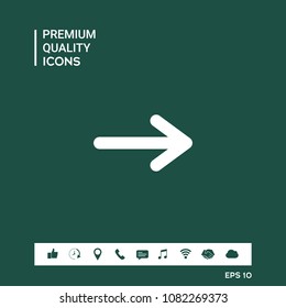 Arrow icon symbol