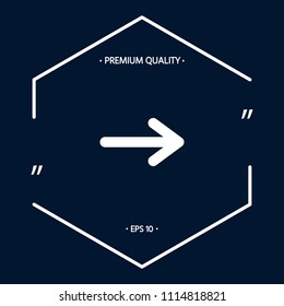 Arrow icon symbol
