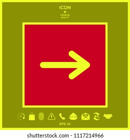 Arrow icon symbol