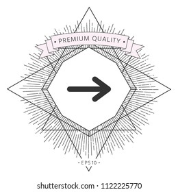 Arrow icon symbol