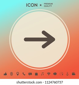 Arrow icon symbol