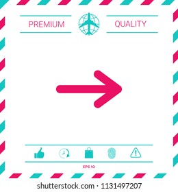 Arrow icon symbol