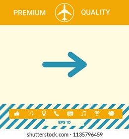 Arrow icon symbol