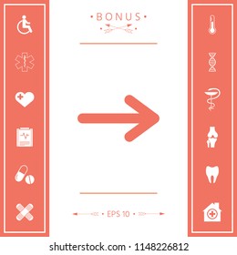 Arrow icon symbol
