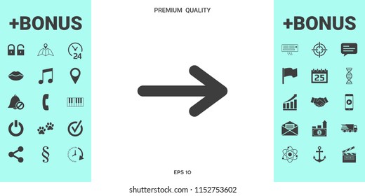 Arrow icon symbol