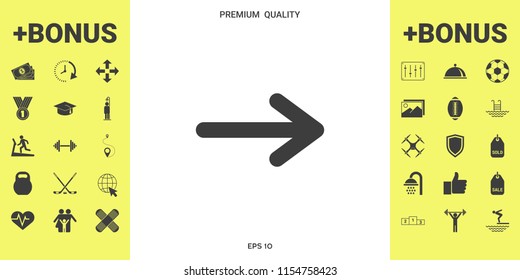 Arrow icon symbol