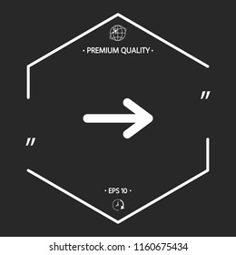 Arrow icon symbol