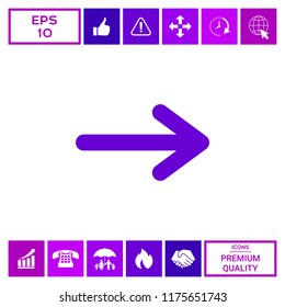 Arrow icon symbol
