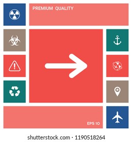 Arrow icon symbol