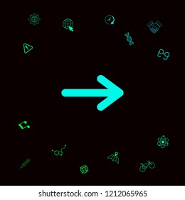 Arrow icon symbol