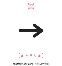 Arrow icon symbol