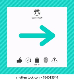 Arrow icon symbol