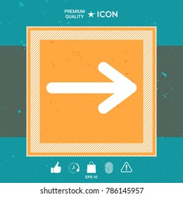 Arrow icon symbol