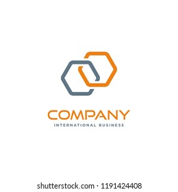 Arrow icon symbol concept related to finance or investment. Digital investment technology. Finance Industry logo.