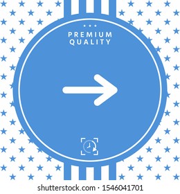 Arrow icon symbol. Graphic elements for your design