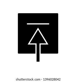 Arrow icon symbol. Mobile concept and web design 