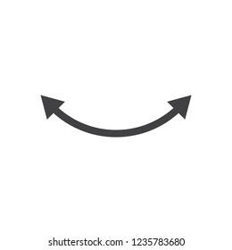 Arrow icon symbol vector