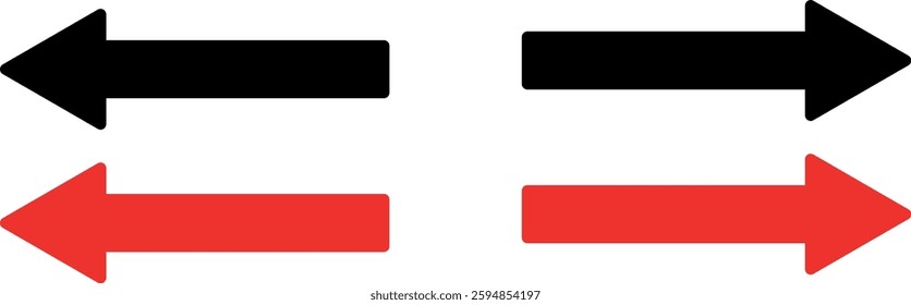 Arrow icon. arrow symbol. Vector