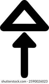 Arrow icon symbol vector design