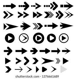 Arrow icon symbol. Vector illustration eps 10.