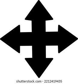 arrow icon symbol vector illustration on white background