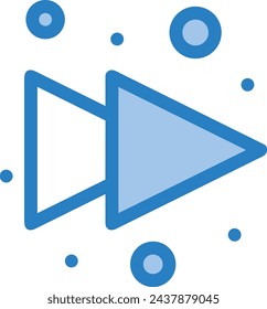 Arrow icon symbol vector image with color for element design