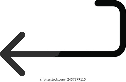 Arrow icon symbol vector image with color for element design