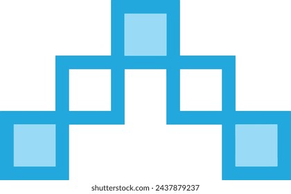 Arrow icon symbol vector image with color for element design