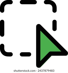 Arrow icon symbol vector image with color for element design