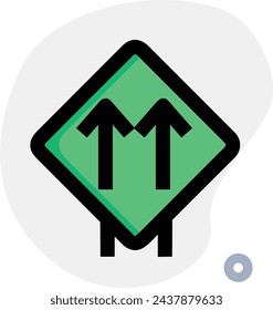 Arrow icon symbol vector image with color for element design
